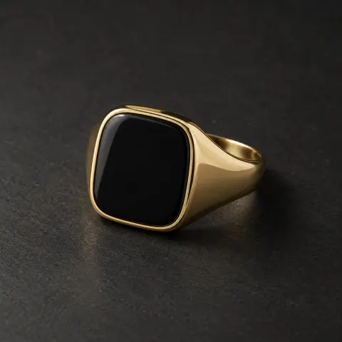 Noir Onyx Signet